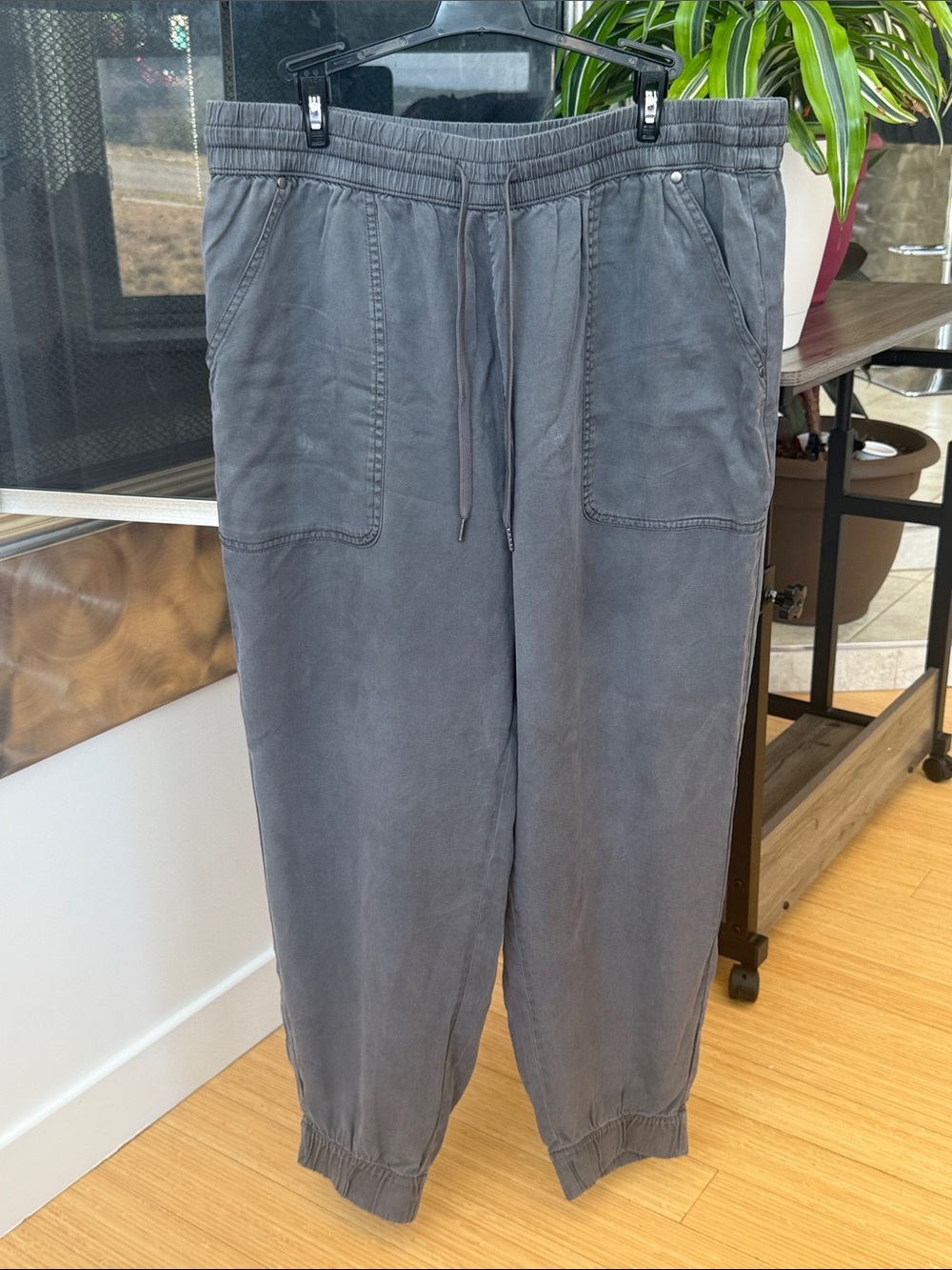 Nicole Miller New York Lyocell Utility Jogger Pants